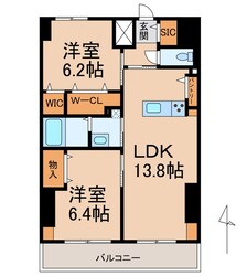 友田町店舗付き新築マンションの物件間取画像